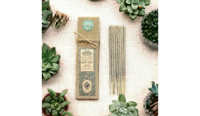 Banjara Ritual Resin On Stick White Sage Incense