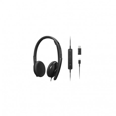Headphones - Lenovo Wired USB Type-C Headset with Noise-Canceling Microphone, 137 g, 20 - 20,000 Hz,