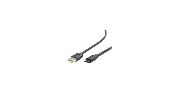 USB Cable - Gembird USB-C 1m USB 2.0 Black