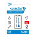 Battery - Everactive 6f22/9v Li-ion 550mah USB-C