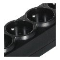 Power Strip - Ever Classic 3m 5 AC Outlets 250V Black