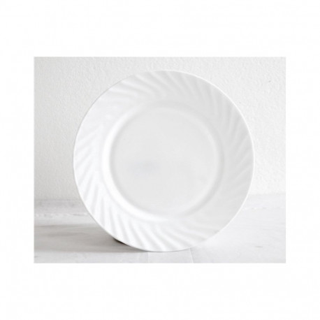 PLATE DINNER 20.2CM WAVES WHITE