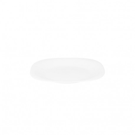 PLATE SQUARE 28CM WHITE