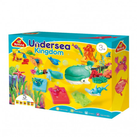 PLASTICINE SET UNDERSEA KINGDOM 5 COLORS