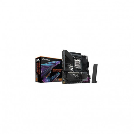 GIGABYTE B850M AORUS ELITE WIFI6E Motherboard - AMD Ryzen 9000 Series CPUs, 12+2+2 Phases Digital VR