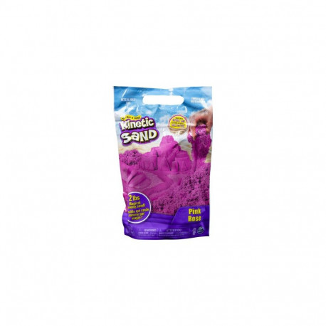 Kinetic Sand , 2lbs Pink Play Sand, Moldable Sensory Toys for Kids, Resealable Bag (Packaging May Va