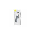Baseus UltraJoy 6-Port Wired USB 3.2 Gen 1 (3.1 Gen 1) Type-C Grey