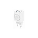 Gembird TA-UC-PDQCW20-01-W mobile device charger Universal White AC Fast charging Indoor