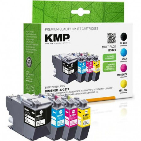 KMP 1537,4005 ink cartridge 4 pc(s) Compatible Black, Cyan, Magenta, Yellow