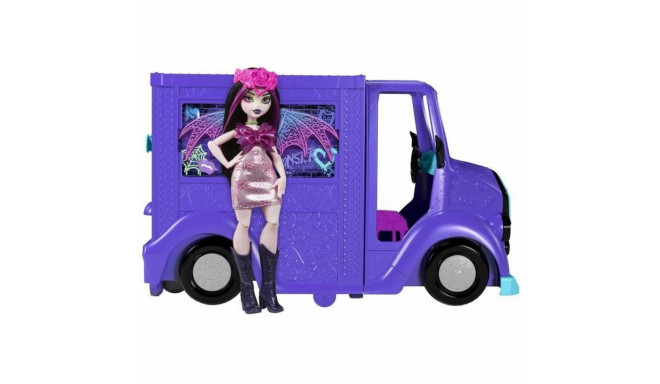 Beebinukk Aksessuaaridega Monster High Tour Bus Rock Sang-sationnel