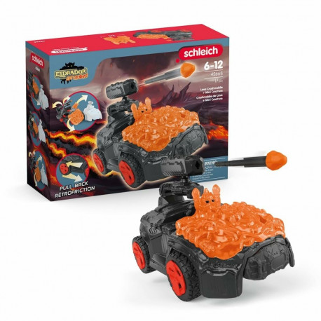 Playset Schleich Lava Crashmobile 17 Tükid, osad