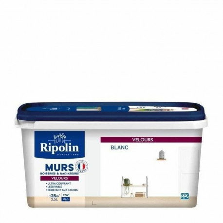Kruntvärv Ripolin Valge 2,5 L Matt