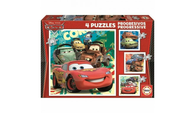Puzzle Educa Cars (4 Units)