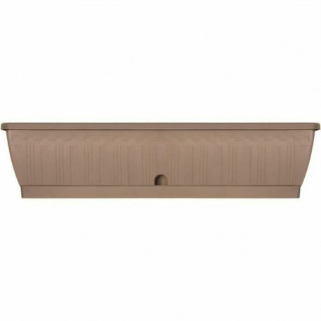 Self-watering planter Garden ID Taupe 80 cm