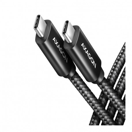 AXAGON BUCM4X-CM10AB NewGEN+ cable USB-C  USB-C, 1m, USB4 Gen 3×2,