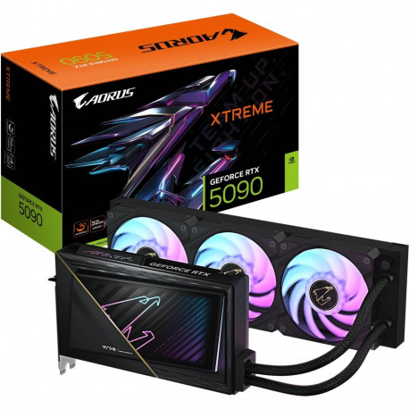 "RTX 5090 32GB Gigabyte Aorus Xtreme Waterforce GDDR7"