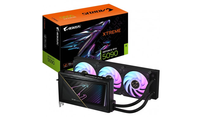 "RTX 5090 32GB Gigabyte Aorus Xtreme Waterforce GDDR7"