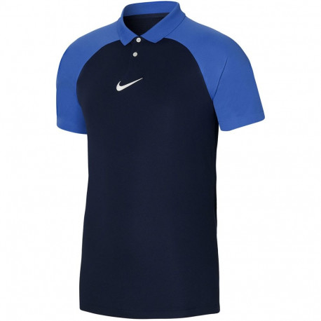 Meeste polosärk Academy PR SS Polo K DH9228 451 S, tumesinine-sinine