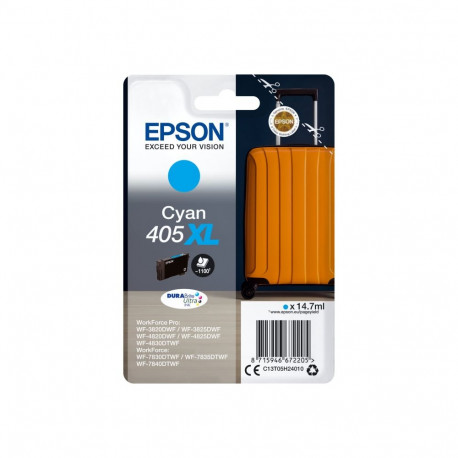 Epson tint 405XL DURABrite Ultra üksikpakend, tsüaan