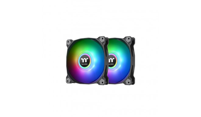 Thermaltake Pure Duo 14 universaalne ventilaator 14 cm must 2 tk