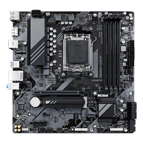 GIGABYTE B650M D3HP Motherboard - AMD Ryzen 9000 Series CPUs, 5+2+2 Phases VRM, up to 7600MHz DDR5 (