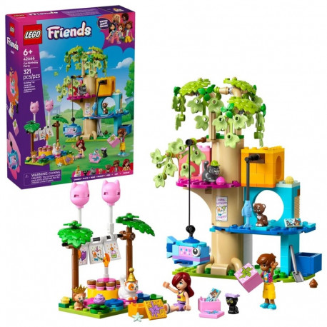 LEGO FRIENDS 42666 kasside sünnipäevapidu ja puumaja