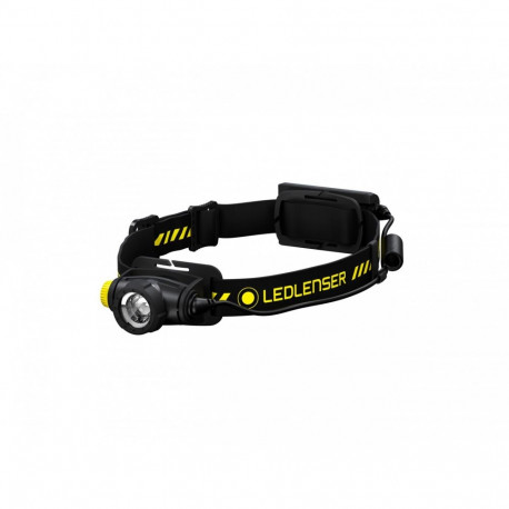Ledlenser taskulamp H5R Work LED, must, kollane