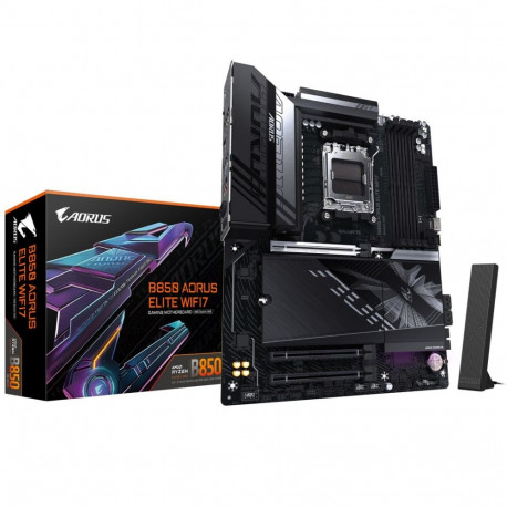 GIGABYTE B850 AORUS ELITE WIFI7 emaplaat - AMD Ryzen 9000 seeria protsessorid, 14+2+2 faasi digitaal