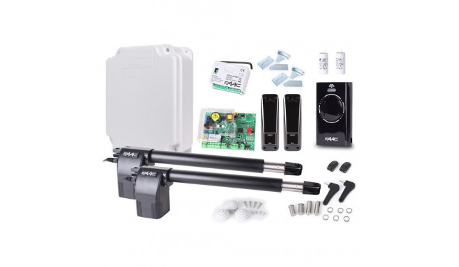 FAAC-ALFA-LONG/KIT tiibvärava ajam kahepoolse värava komplekt