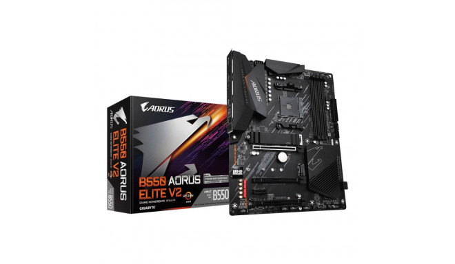 Gigabyte B550 Aorus Elite V2 emaplaat - AMD Ryzen 5000 protsessorid, 12+2 faasi VRM, kuni 4733MHz DD