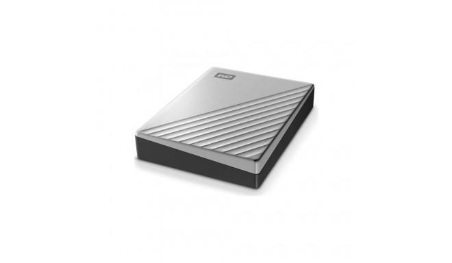 WD My Passport Ultra 4 TB, hard disk (silver / black, USB 3.2 C gene 1)