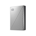 WD My Passport Ultra 4 TB, hard disk (silver / black, USB 3.2 C gene 1)