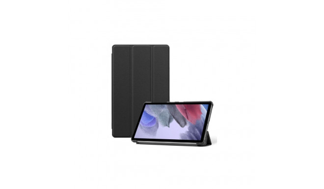 Evelatus Galaxy Tab A7 Lite with imitate microfiber inside Black