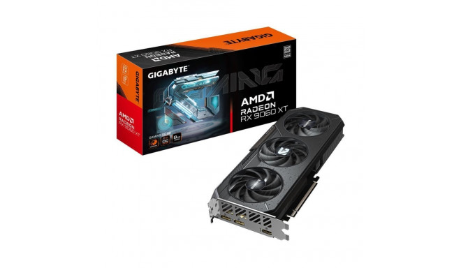 Gigabyte Graphics Card||AMD Radeon RX 9060 XT|8 GB|GDDR6|128 bit|PCIE 5.0 16x|Triple slot Fansink|1x