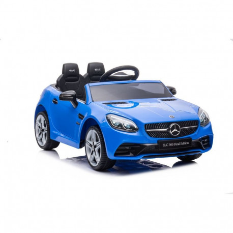 Mercedes laste elektriauto SLC 300 LED-tuled MP3 kaugjuhtimispult, sinine