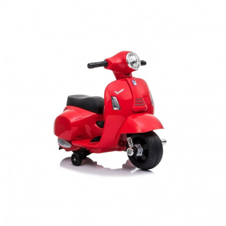 Vespa laste elektriline mopeed GTS 300 Mini LED-tulega, punane