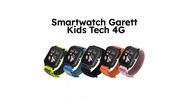 Garett Kids Tech 4G must velcro nutikell