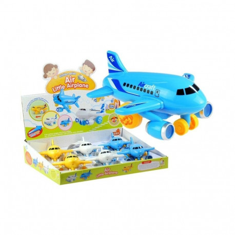 Samolot Pasażerski z Napędem Efekty Świetlne Dźwiękowe Mix