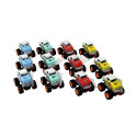 Auto 4x4 Klasyczny Model Na Dużych Kołach 4 Kolory