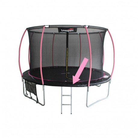 trampoliini Sport Max 12ft must-roosa vedrukate