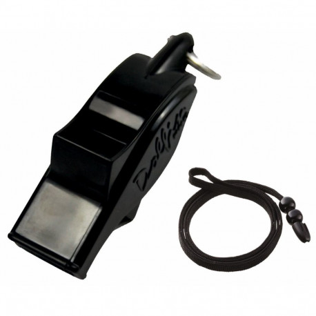 Whistle for basketball MOLTEN DOLFIN with string black