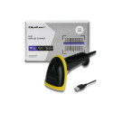 Barcode Reader - Qoltec 1d/2d Usb, Black
