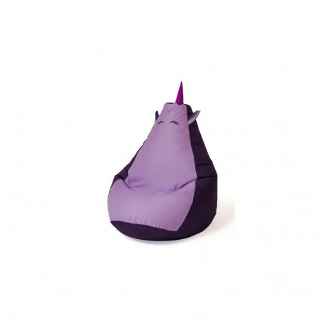 Storage Ottoman - Sako Pouffe L 105 X 80 Cm, Purple