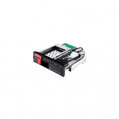 Drive Bay Panel - Thermaltake St0026z 2.5/3.5" Bezel Panel Black/red