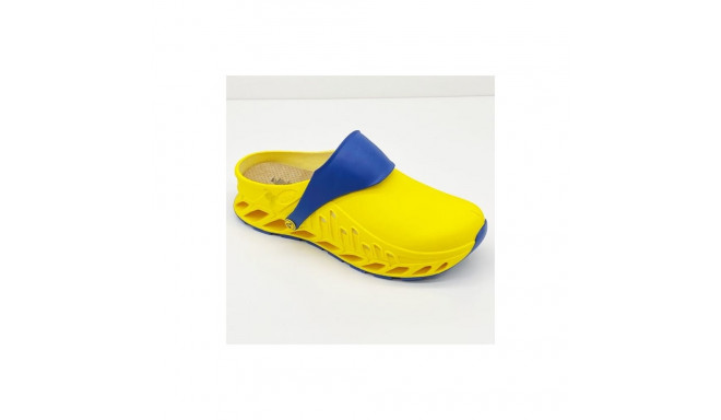 Footwear - Scholl Evoflex Clogs 4 cm Heel Height Unisex Size 38 Yellow