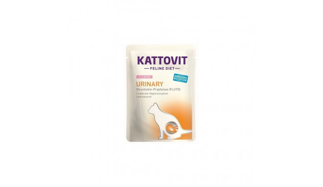 Wet Cat Food - Kattovit Feline Diet Urinary Salmon