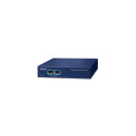 PLANET 2-Port 10G/1GBASE-X SFP+ network media converter Blue
