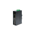 PLANET ISW-511T network switch Unmanaged L2 Fast Ethernet (10/100) Black