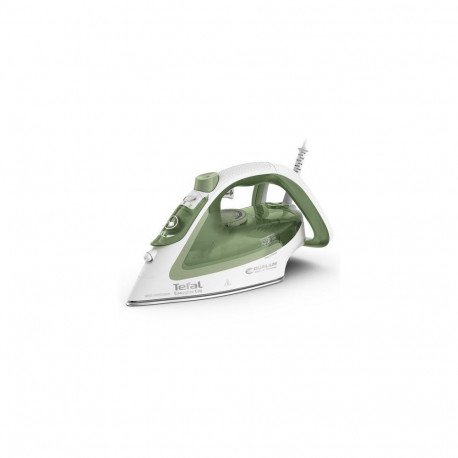 Tefal Easygliss Eco FV5781 Dry &amp; Steam iron Durilium Airglide soleplate 2800 W White, Green