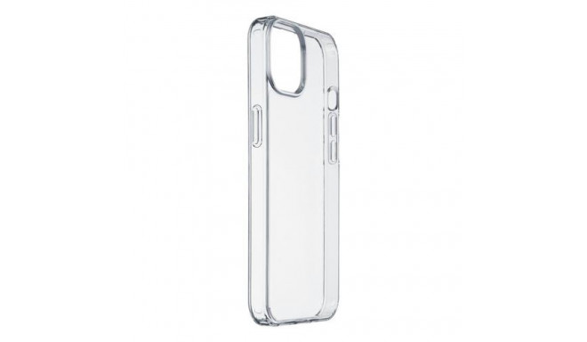 Cellularline Clear Strong - iPhone 13 Hard case with rubber edges - with built-in antibacterial tech